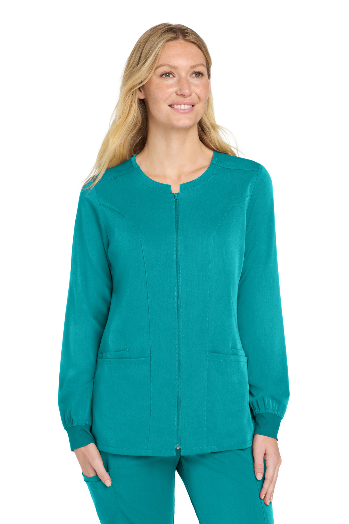 Wink Women's Premiere Flex Full-Zip Scrub Jacket