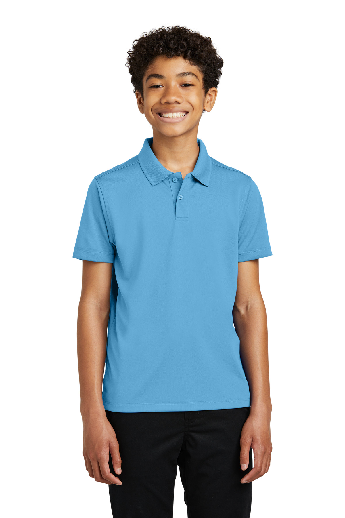 Port Authority Youth Dry Zone UV Micro-Mesh Polo