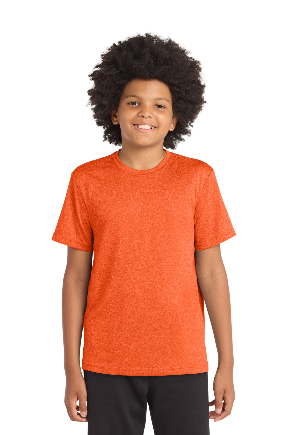 Sport-Tek Youth Heather Contender Tee
