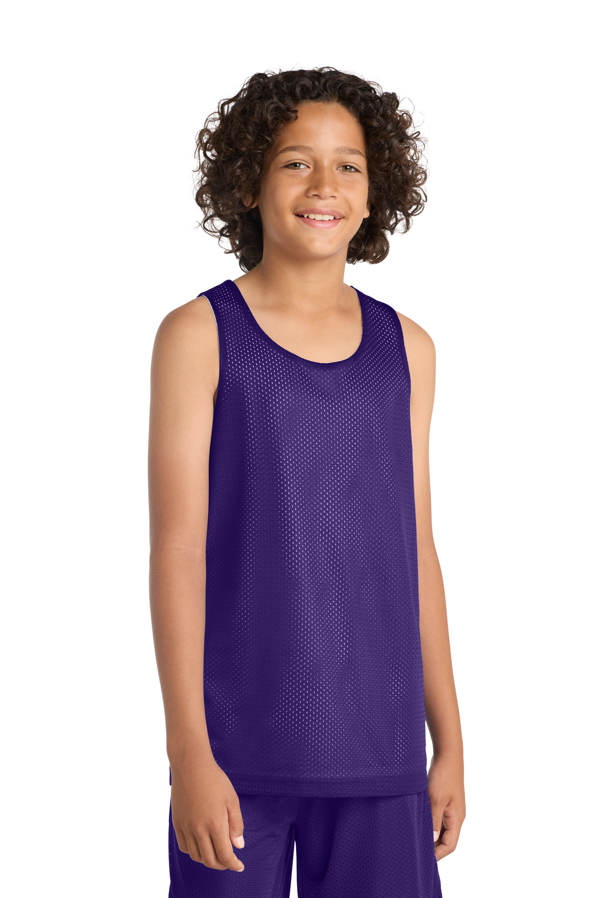 Sport-Tek Youth PosiCharge Classic Mesh Reversible Tank