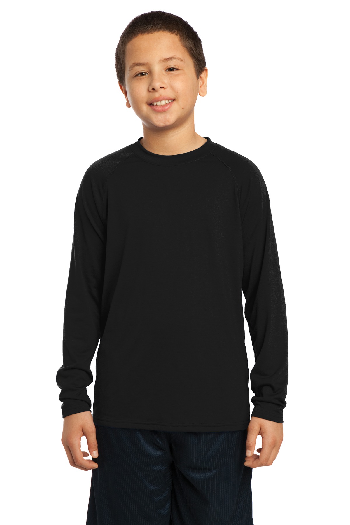 Sport-Tek Youth Long Sleeve Ultimate Performance Crew
