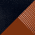 Navy/ Dark Orange/ Dark Orange