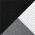 Black/ White/ Heather Grey