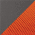 Charcoal/ Orange