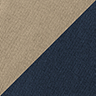 Khaki/ Charcoal Blue