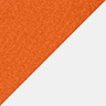 Deep Orange/ White