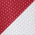 Deep Red/ White