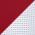 Deep Red/ White