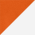 Deep Orange/ White