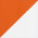 Deep Orange/ White