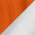 Deep Orange/ White