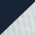 Deep Navy/ White