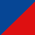 True Royal/ True Red/ White
