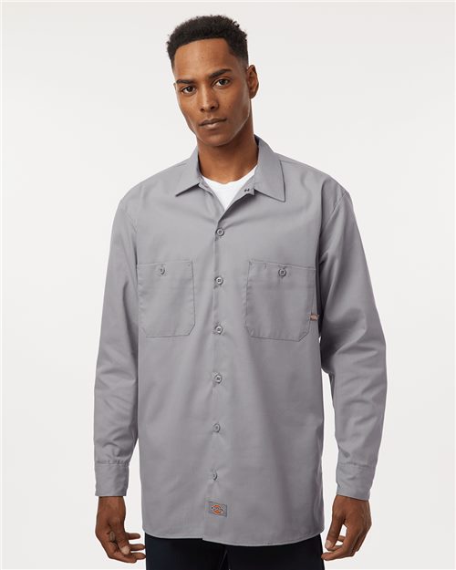 Men's Industrial Long Sleeve Work Shirt