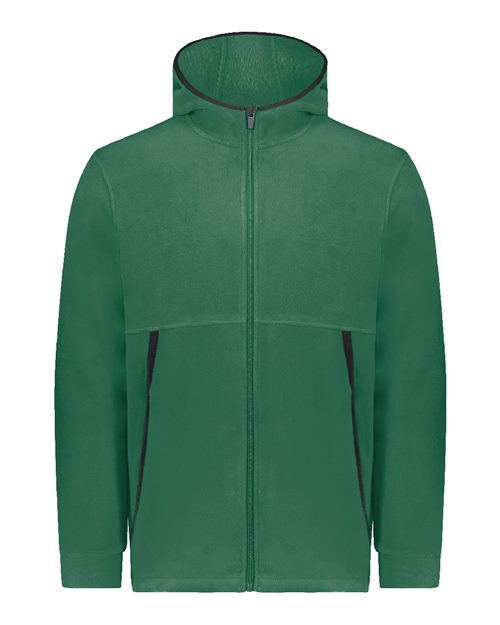 Unisex Eco Revive™ Polar Fleece Hooded Full-Zip Jacket