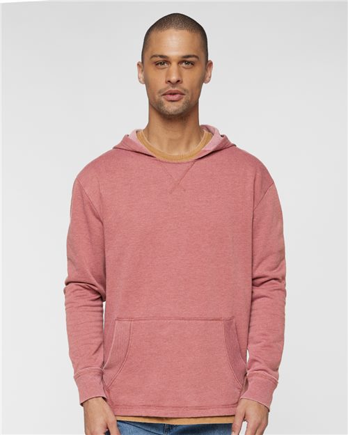 Unisex Vintage Wash Fleece Hoodie Sweatshirt