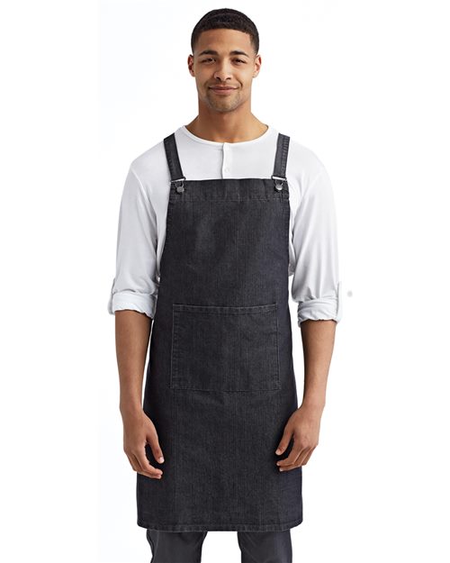 Cross Back Barista Bib Apron