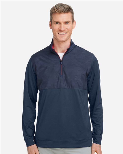 Men's Volition Camo Cover Quarter-Zip Pullover