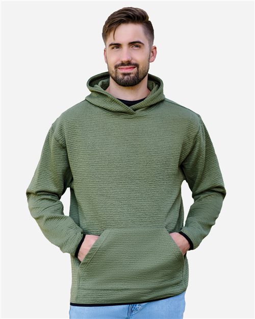 Unisex Pebble Fleece Hooded Pullover
