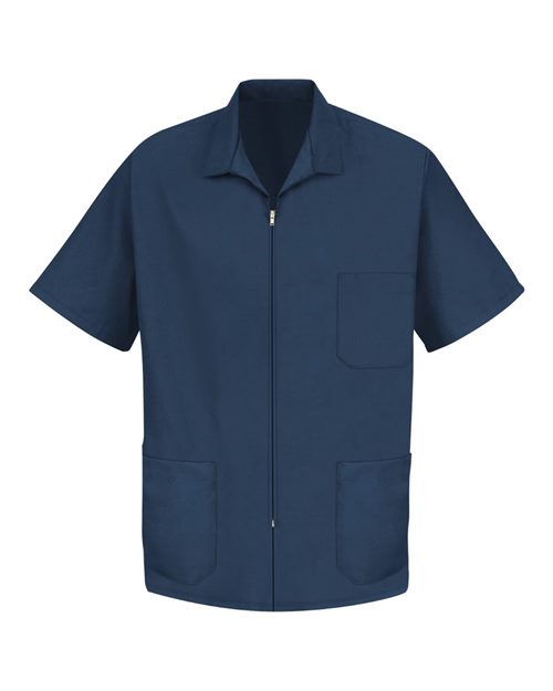 Unisex Zip-Front Smock