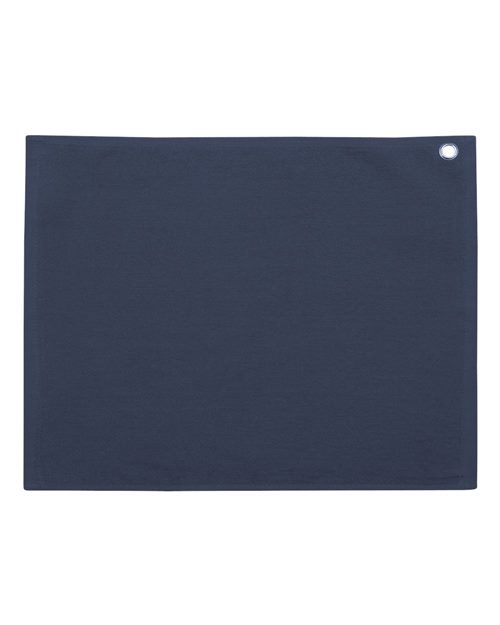 Velour Hemmed Towel with Grommet & Hook