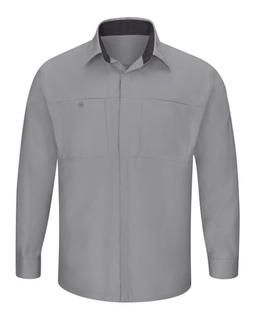 Men's Tall Performance Plus Long Sleeve Shirt with OilBlok Technology