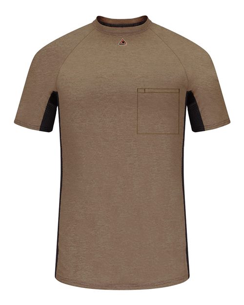 Men's FR Two-Tone Base Layer with Concealed Chest Pocket- EXCEL FR