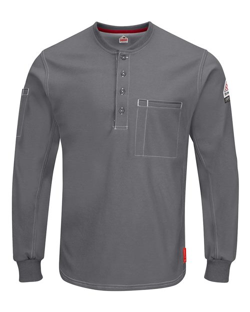 Men's Tall iQ Series® Plus Long Sleeve Henley