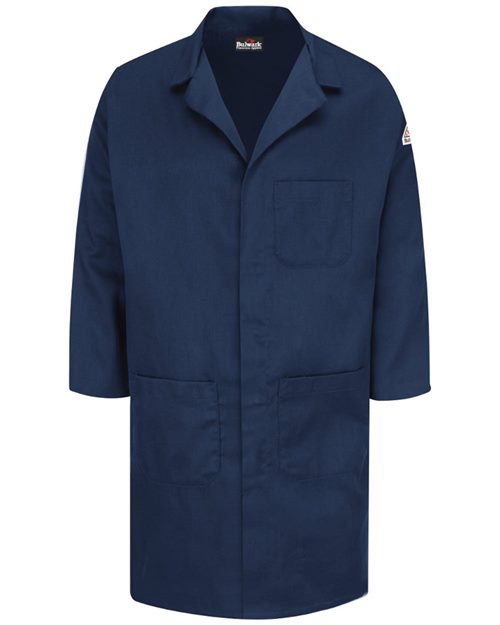 Men's Concealed Snap Front Lab Coat - EXCEL FR® ComforTouch® - 6 oz